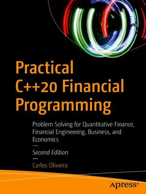 cover image of Practical C++20 Financial Programming